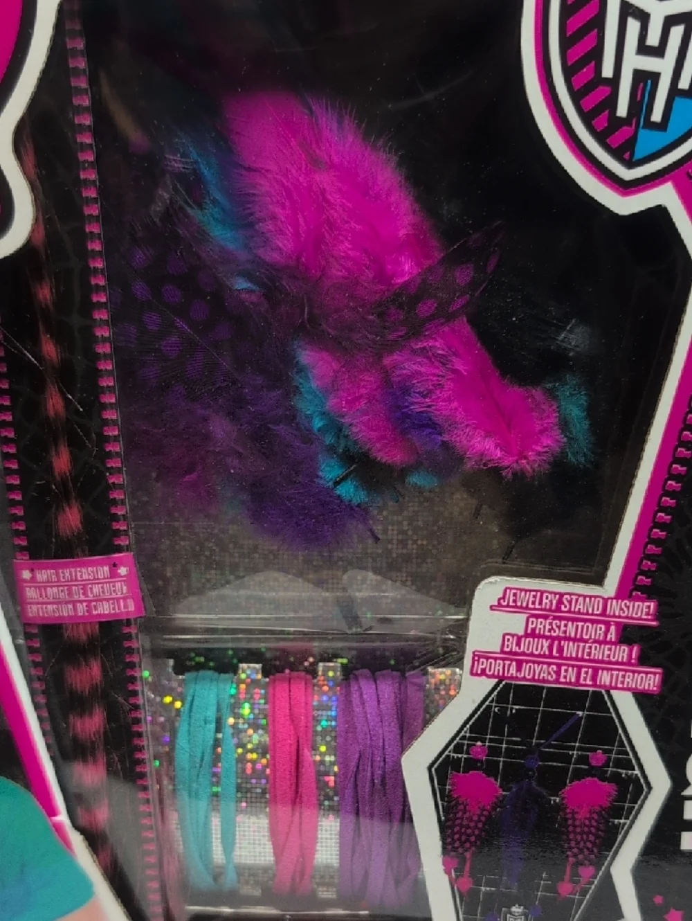 Monster High Freaky Feather Accessory Kit New